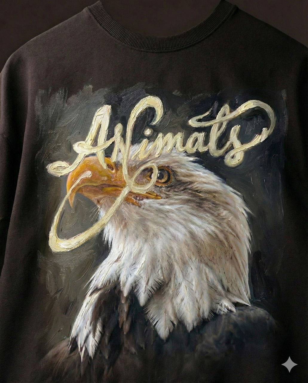 Animals Eagle Sweatshirt - Majestic Wildlife Art